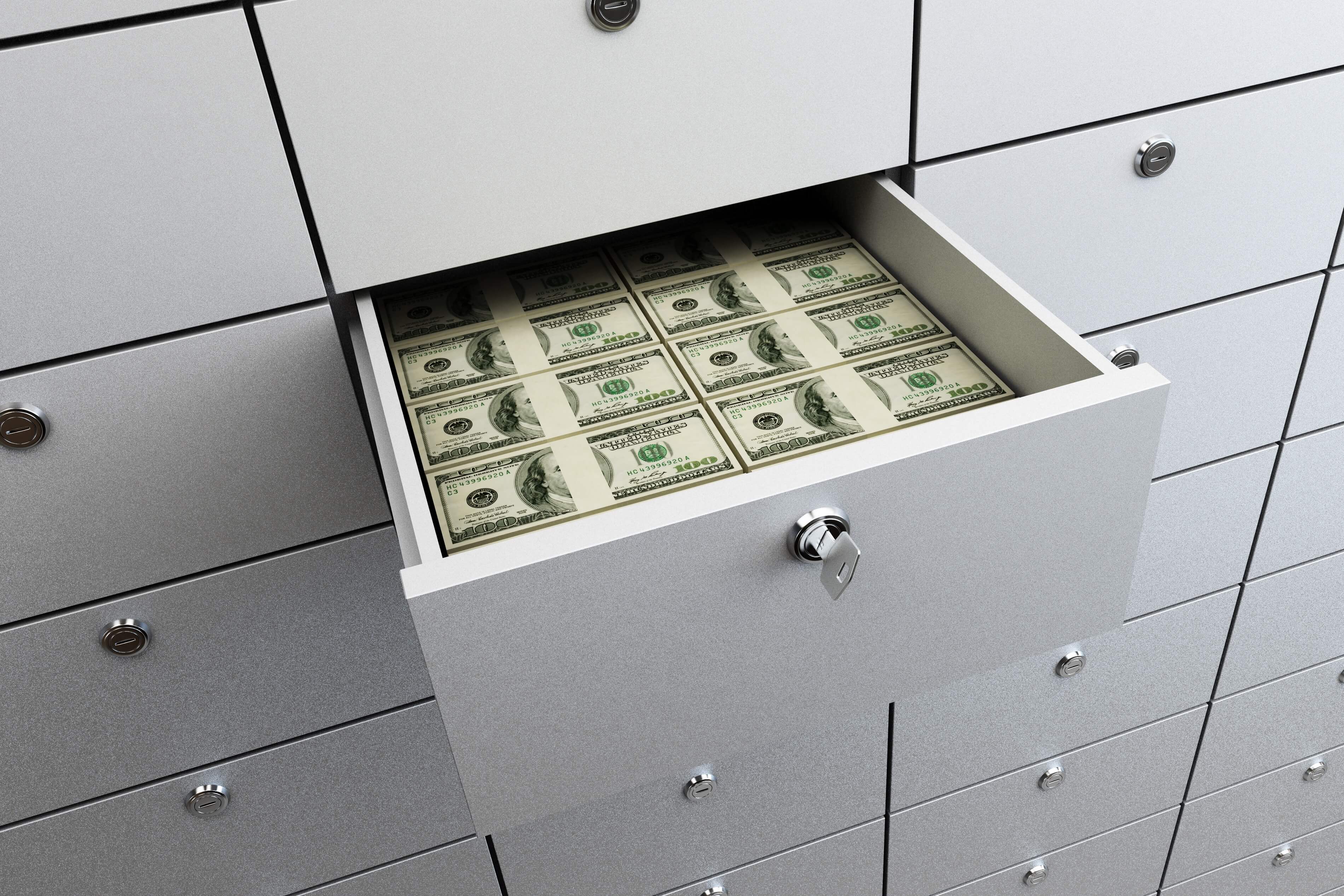 us bank safe deposit box fees